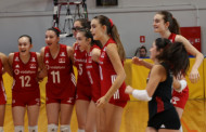16'lık Genç Kızlar Sırbistan'a Set Vermedi