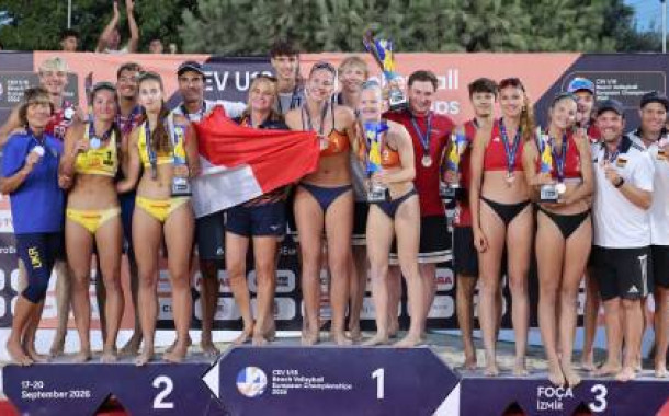 CEV U18 Plaj Voleybolu Avrupa Şampiyonası Sona Erdi