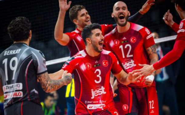 Son Şampiyon Ziraat Bank, Fenerbahçe'ye Set Vermedi