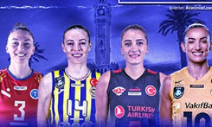 İzmir'de Kupa Voley Finali